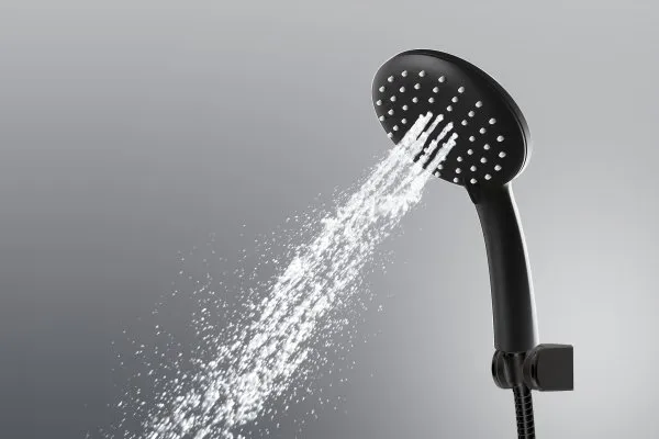 Душевая лейка SANCOS Lotus, диаметр 115 мм, 3 режима, цвет черный матовый,  SC6003MB