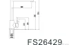 Смеситель для кухонной мойки Fmark (FS26429)