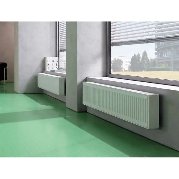 Радиатор стальной панельный AZARIO 22 300х1200 боковое подключение, белый (AZ-C22-300-1200)