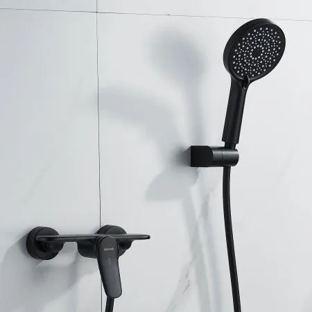 Смеситель  для душа Shevanik S4OR71TI6HSG, Черный