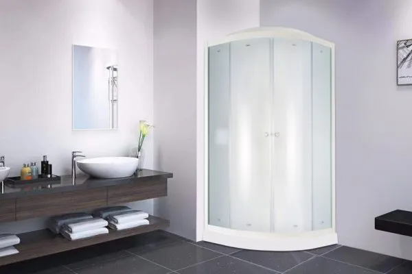 Душевая кабина Parly Аcrilic AE911 90х90 белый