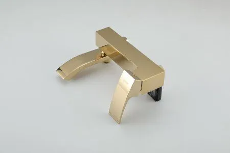 Смеситель для ванны Gappo G3207-3, однорычажный, золото