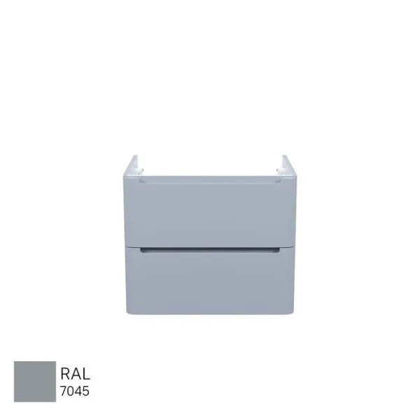 Тумба подвесная, 60 см, светло-серый, Edifice, IDDIS, EDI60L0i95 подходит умыв. 0106000i28