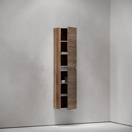 Шкаф-пенал SANCOS Urban подвесной дуб чарльстон , 350х300х1600 мм,  PUR35ECH