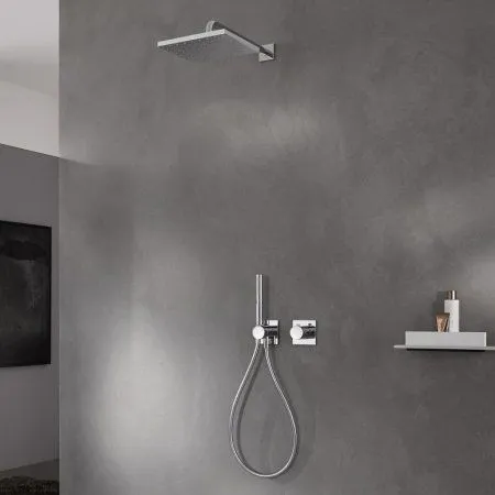 Термостат Keuco Ixmo 59553010002 для душа (внешняя часть) - купить в Москве по низкой цене в интернет-магазине с доставкой по всей России | HITsant Термостат Keuco Ixmo 59553010002 для душа (внешняя часть)