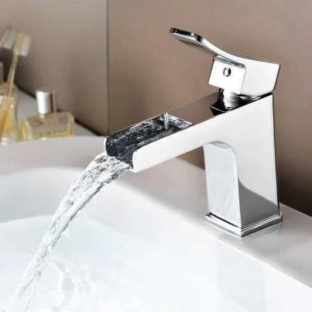 Смеситель для раковины WasserKRAFT Aller 1060 1069 каскадный, хром