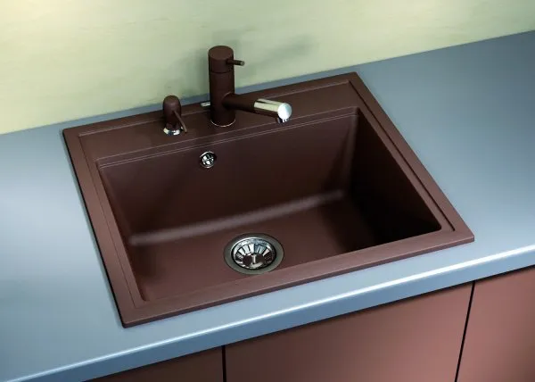 Кухонная мойка ЛИПСИ 600 Florentina 20.120.D0600 Антрацит