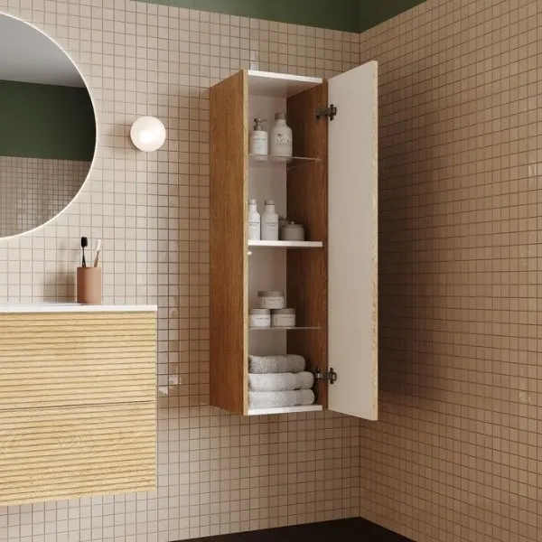 Пенал подвесной, 30 см, дуб светлый, Bild, IDDIS, BIL30V0i97