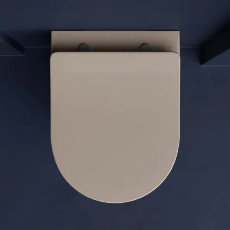 Унитаз подвесной Ceramica Nova Balearica CN6000MC капучино матовый