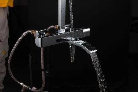 Душевая  система для ванной PVD покрытие Gappo  Jacob G2407-20, хром - купить в Москве по низкой цене в интернет-магазине с доставкой по всей России | HITsant Душевая  система для ванной PVD покрытие Gappo  Jacob G2407-20, хром