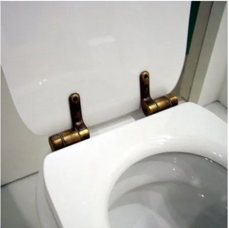 Крышка-сиденье Kerasan Retro 109340 дерево/бронза