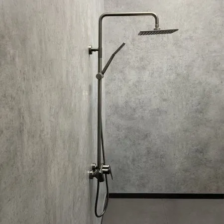 Душевая система Comforty, FF074R-CGT, графит