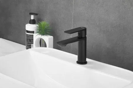 Смеситель для раковины Haiba черный (HB10639-7)