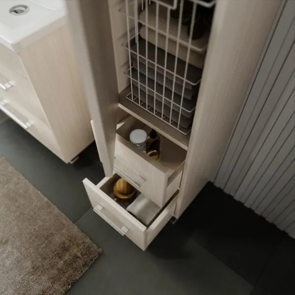 Пенал Бриклаер ЧИЛИ 35 см, светлая лиственница