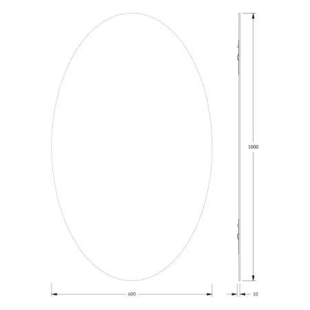 Зеркало Evoform Primary BY 0035 60x100