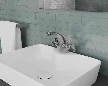 Смеситель для раковины RUSH Bianki (BI7650-11)