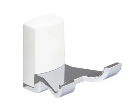 Крючок WasserKRAFT Leine K-5023DW белый, хром