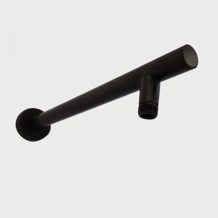 Держатель для верхнего душа Paini 350 мм. круглый, черный