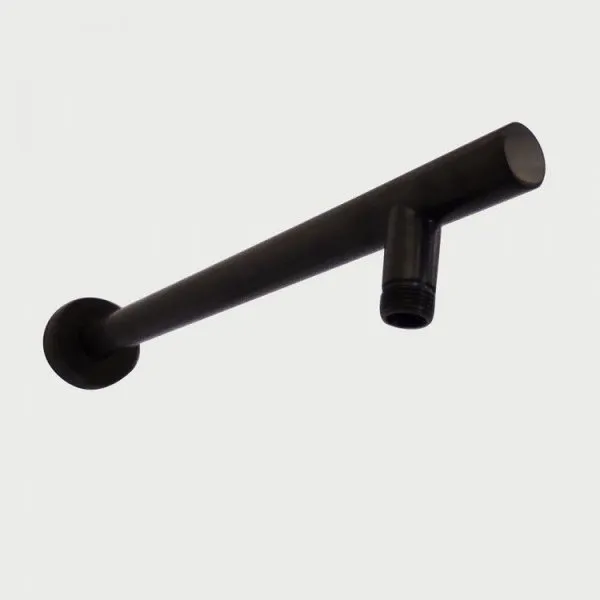 Держатель для верхнего душа Paini 350 мм. круглый, черный