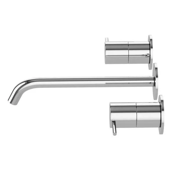 Смеситель для раковины встраиваемый CEZARES LEAF-BLI3L-20-L-01-W0, Хром