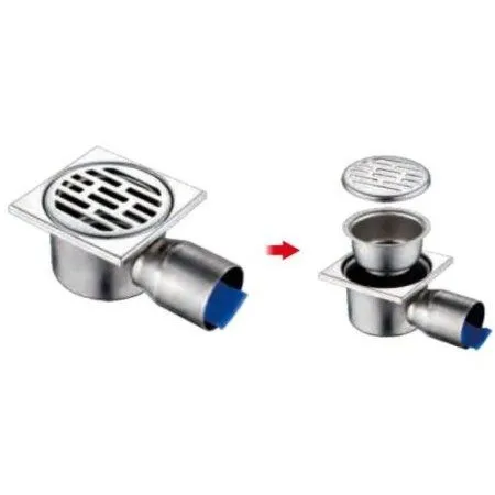 Душевой трап Ledeme L83-2 нержавеющая сталь