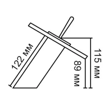 Смеситель Ledeme L1055-2 хром
