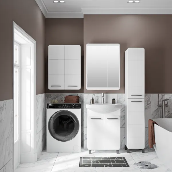 Тумба Runo Эрика 60 под умывальник Элеганс 60 (00-00004147)