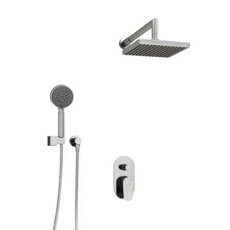 Встраиваемая душевая система WasserKRAFT A14028 хром