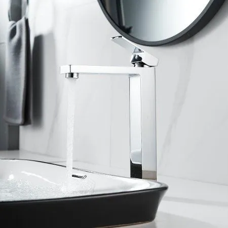 Смеситель для раковины Shevanik S9611, хром - купить в Москве по низкой цене в интернет-магазине с доставкой по всей России | HITsant Смеситель для раковины Shevanik S9611, хром