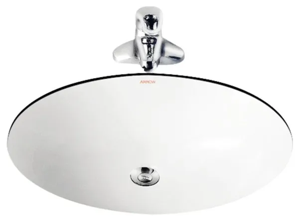 Встраиваемая овальная раковина ARROW AP418E - купить в Москве по низкой цене в интернет-магазине с доставкой по всей России | HITsant Встраиваемая овальная раковина ARROW AP418E