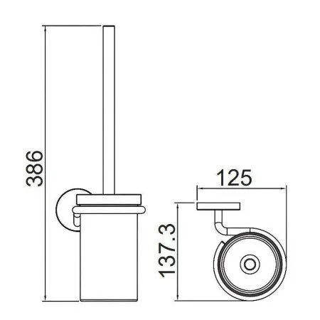 Ершик подвесной Gappo G3KE07IX10FT, хром - купить в Москве по низкой цене в интернет-магазине с доставкой по всей России | HITsant Ершик подвесной Gappo G3KE07IX10FT, хром