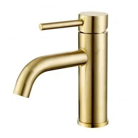 Смеситель для раковины Feramolli GL647, золото - купить в Москве по низкой цене в интернет-магазине с доставкой по всей России | HITsant Смеситель для раковины Feramolli GL647, золото