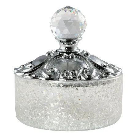 Контейнер Migliore Cristalia 16793 низкий, хром/swarovski