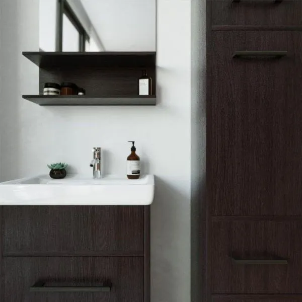 Зеркало Бриклаер ЧИЛИ 55 см, венге