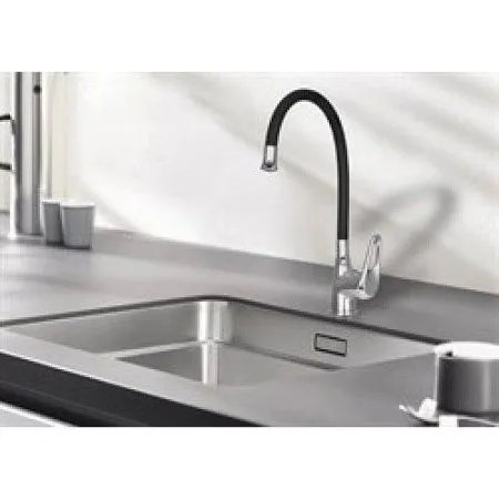 Смеситель Wisent W59172 хром/черный