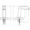 Смеситель для умывальника RUSH Thira (TR3625-11)