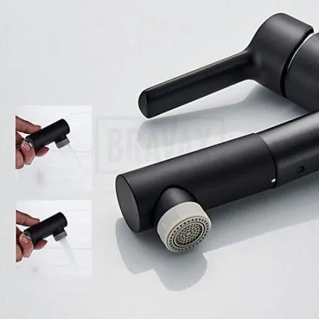 Смеситель Ledeme L1055B-25 черный