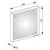 Зеркало Keuco Plan 33097292500 80 инокс матовый - купить в Москве по низкой цене в интернет-магазине с доставкой по всей России | HITsant Зеркало Keuco Plan 33097292500 80 инокс матовый