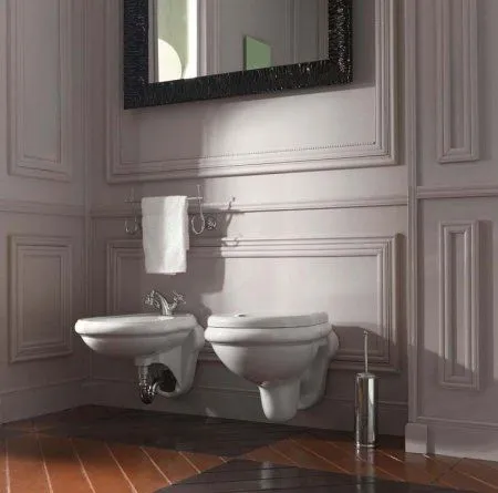 Чаша для унитаза подвесного Kerasan Retro 101501 белый