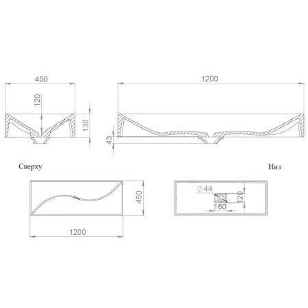 Раковина Salini Sonata 1401201M 120x45 двойная, белый матовый - купить в Москве по низкой цене в интернет-магазине с доставкой по всей России | HITsant Раковина Salini Sonata 1401201M 120x45 двойная, белый матовый