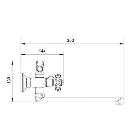 Смеситель Ledeme L2590 хром