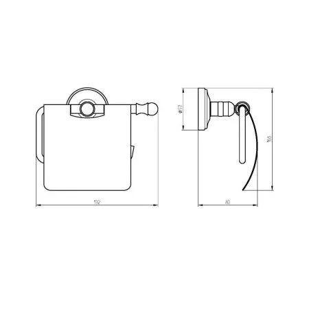 Держатель туалетной бумаги Migliore Mirella 17161 закрытый, бронза - купить в Москве по низкой цене в интернет-магазине с доставкой по всей России | HITsant Держатель туалетной бумаги Migliore Mirella 17161 закрытый, бронза