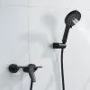 Смеситель  для душа Shevanik S4OR71TI6HSG, Черный