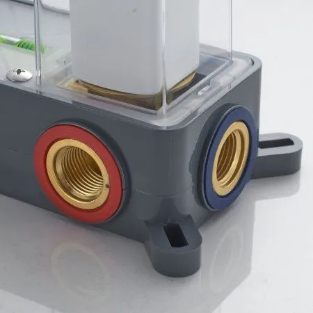 Смеситель для раковины однорычажный встроенный Shevanik S9941C, Белый