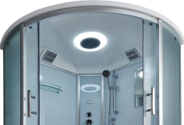 Душевой бокс Timo Standart T-6655 Silver Fabric 150х150 без гидромассажа