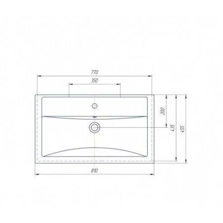 Мебельная раковина Aqwella Фостер 4640021064733 80