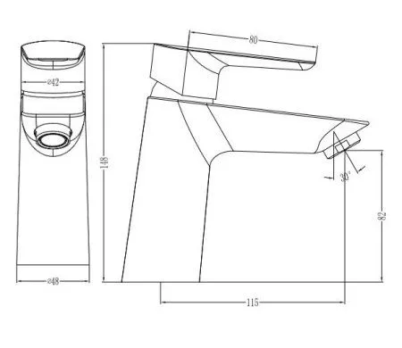 Смеситель IDDIS Cloud CLOWG00i01 для раковины, золото