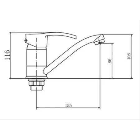 Смеситель для кухни FASHUN (A4570-2)