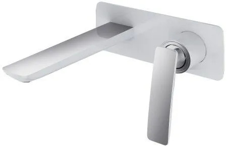 Смеситель для раковины Timo Helmi (4071/00-16SM chrome white) - купить в Москве по низкой цене в интернет-магазине с доставкой по всей России | HITsant Смеситель для раковины Timo Helmi (4071/00-16SM chrome white)