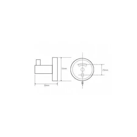 Крючок Bemeta Omega 104106022